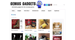Desktop Screenshot of genius-gadgets.com